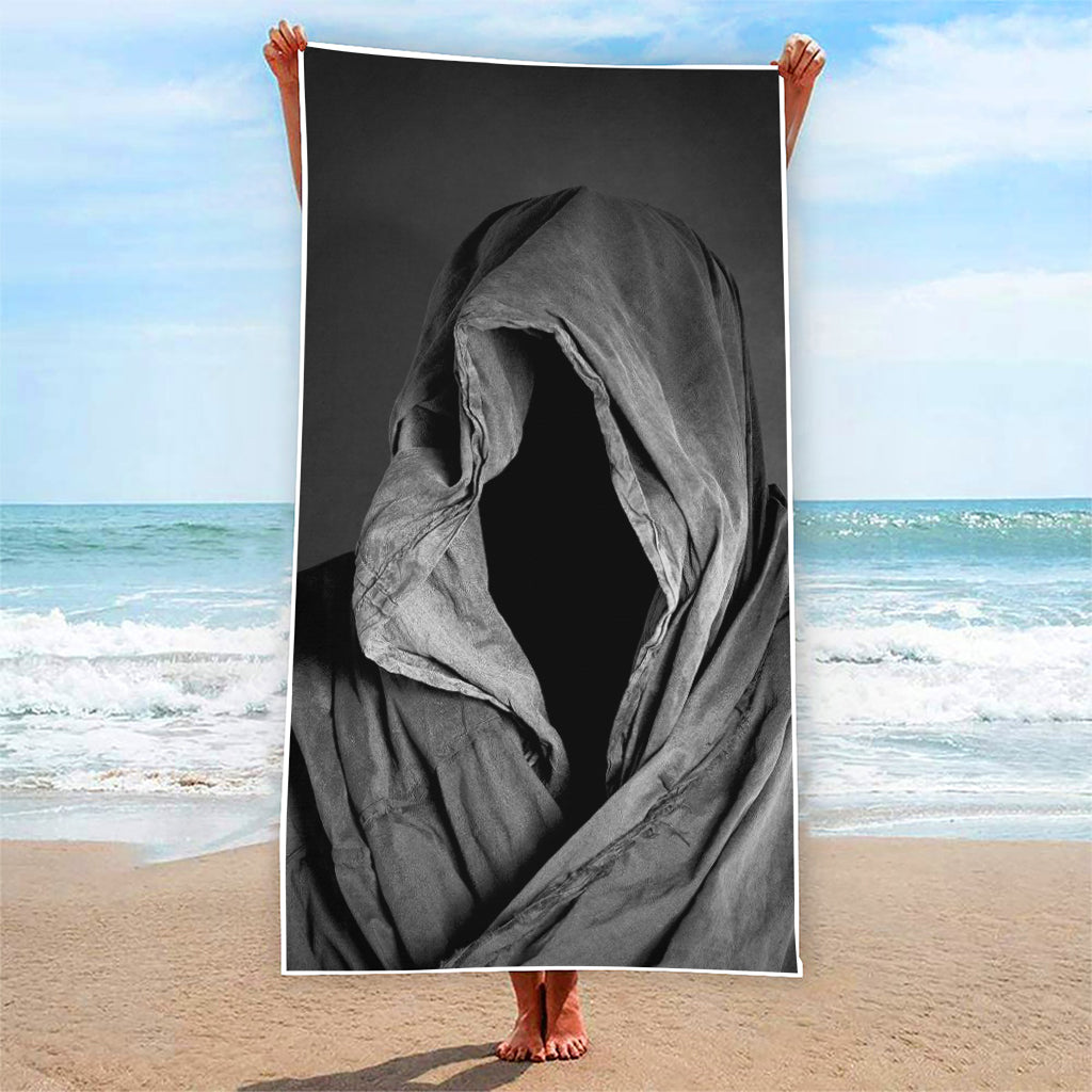 Ghost In The Darkness 3D Print Beach Towel