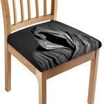 Ghost In The Darkness 3D Print Chair Cushion Cover