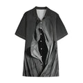 Ghost In The Darkness 3D Print Cotton Hawaiian Shirt