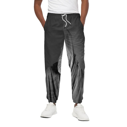 Ghost In The Darkness 3D Print Cotton Pants
