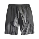 Ghost In The Darkness 3D Print Cotton Shorts