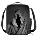 Ghost In The Darkness 3D Print Crossbody Lunch Bag