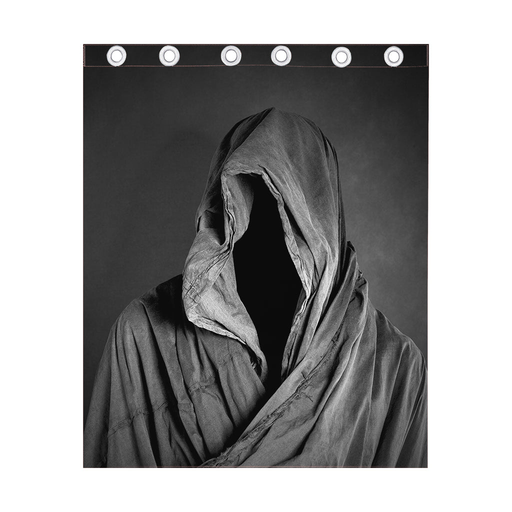 Ghost In The Darkness 3D Print Curtain