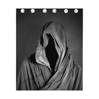Ghost In The Darkness 3D Print Curtain
