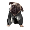 Ghost In The Darkness 3D Print Dog Zip Up Hoodie