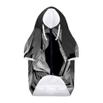 Ghost In The Darkness 3D Print Dog Zip Up Hoodie