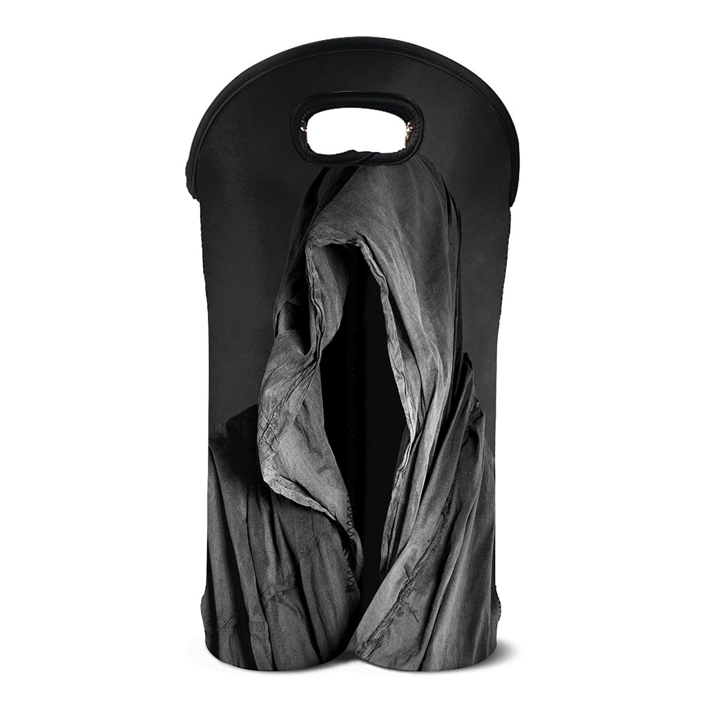 Ghost In The Darkness 3D Print Double Neoprene Wine Tote