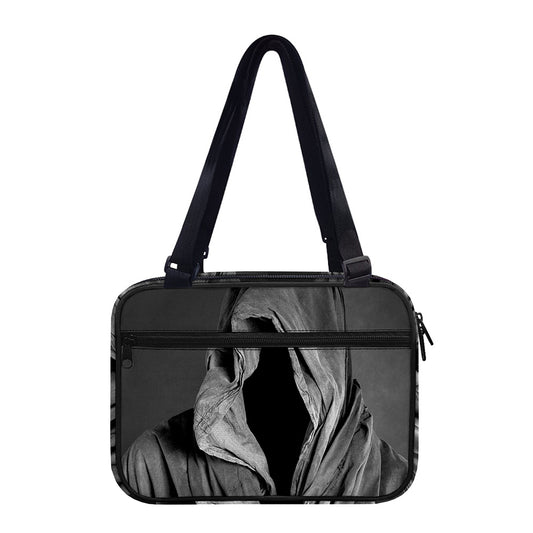 Ghost In The Darkness 3D Print Double Strap Bible Bag