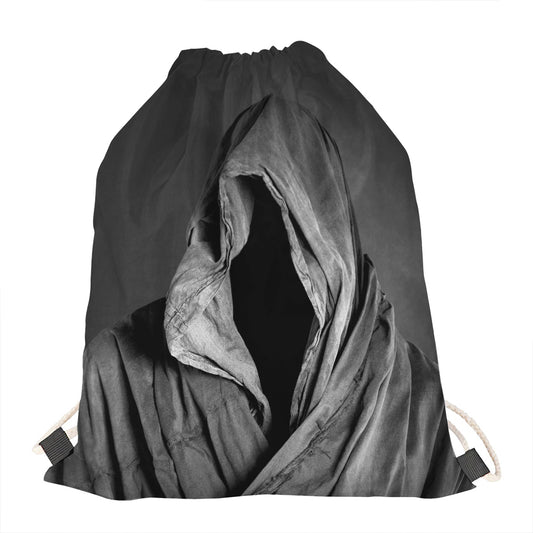 Ghost In The Darkness 3D Print Drawstring Bag