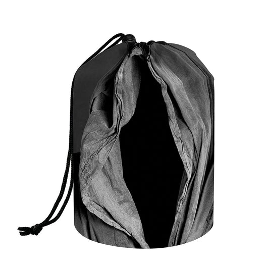Ghost In The Darkness 3D Print Drawstring Makeup Bag