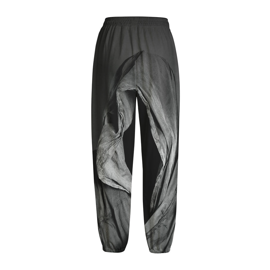 Ghost In The Darkness 3D Print Fleece Lined Knit Pants