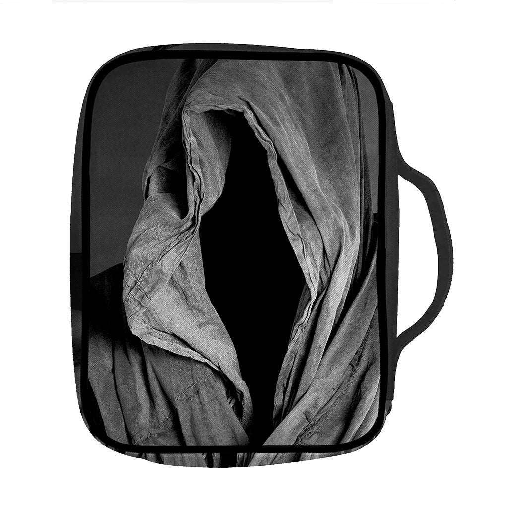 Ghost In The Darkness 3D Print Front Pocket Bible Bag