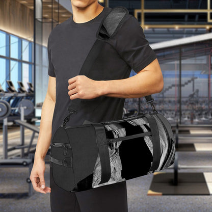 Ghost In The Darkness 3D Print Gym Bag