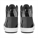 Ghost In The Darkness 3D Print High Top Leather Sneakers