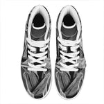 Ghost In The Darkness 3D Print High Top Leather Sneakers