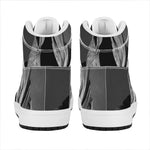 Ghost In The Darkness 3D Print High Top Leather Sneakers