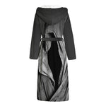 Ghost In The Darkness 3D Print Hooded Bathrobe