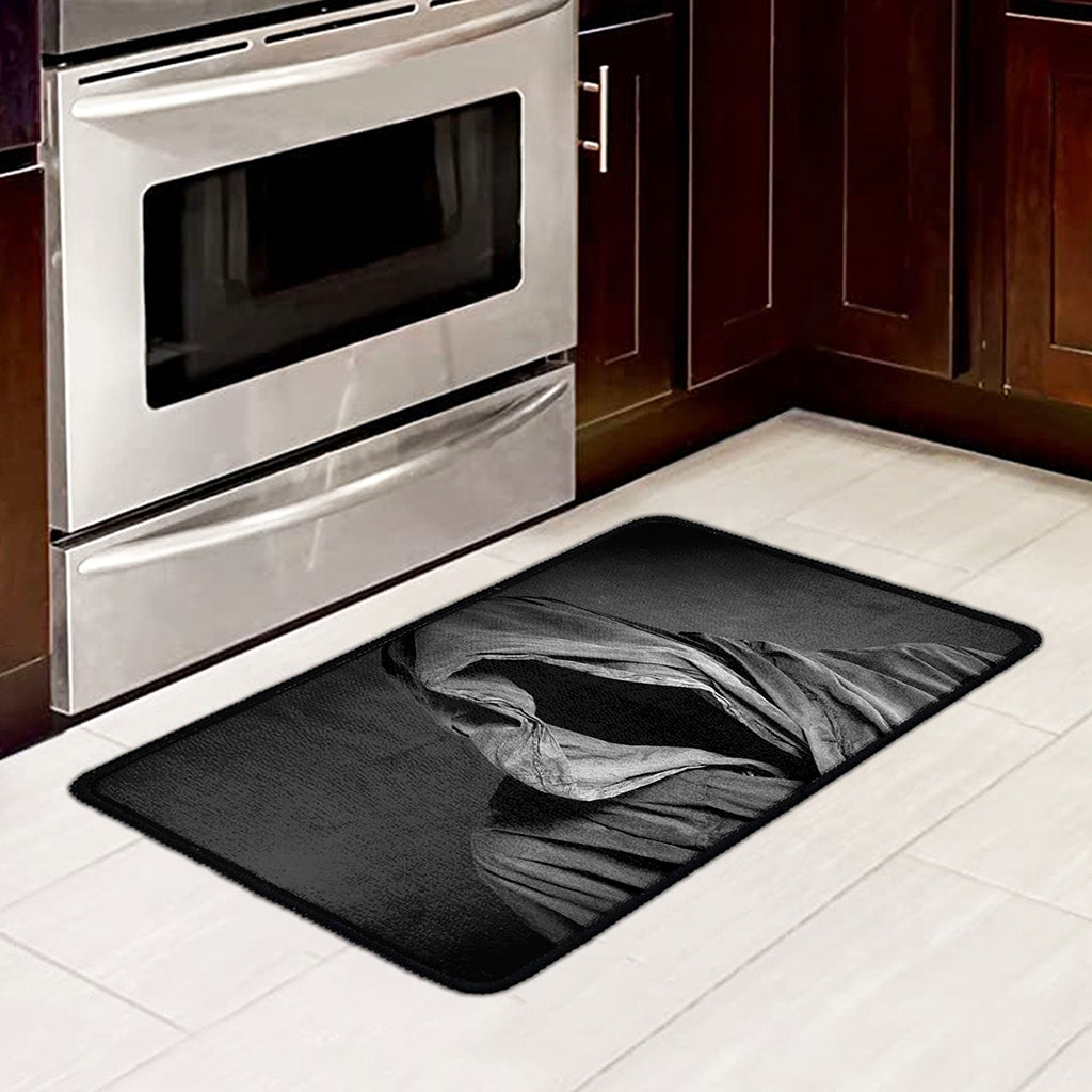 Ghost In The Darkness 3D Print Kitchen Mat