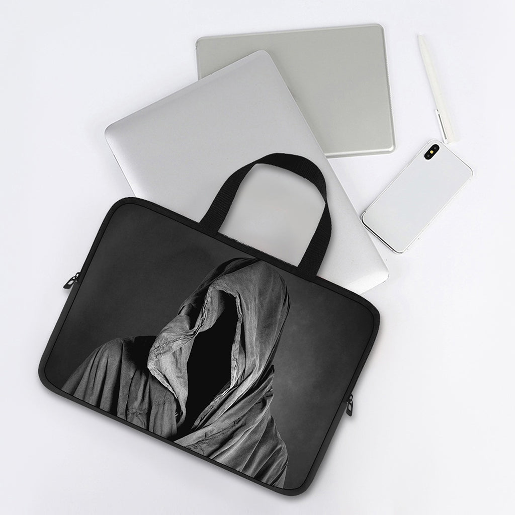 Ghost In The Darkness 3D Print Laptop Sleeve With Handle