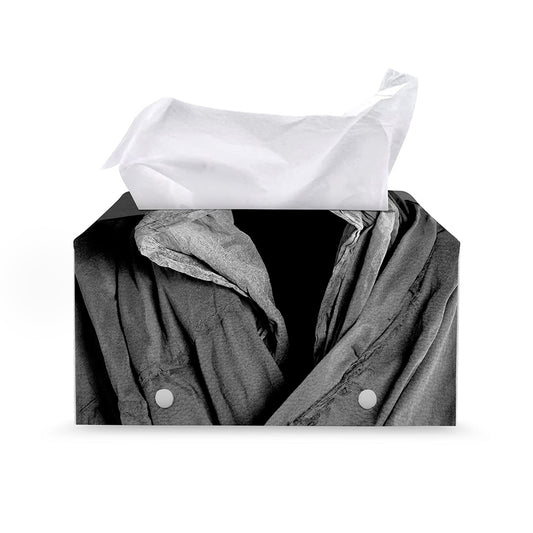 Ghost In The Darkness 3D Print Leather Tissue Box Cover