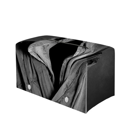 Ghost In The Darkness 3D Print Leather Tissue Box Cover