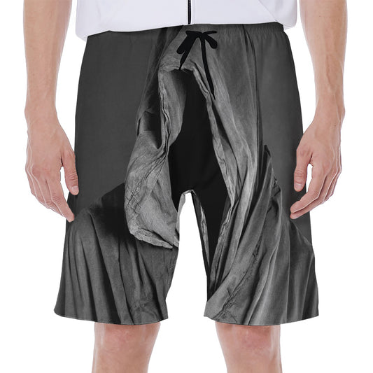 Ghost In The Darkness 3D Print Men's Beach Shorts
