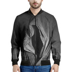 Ghost In The Darkness 3D Print Men's Bomber Jacket