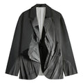 Ghost In The Darkness 3D Print Men's Cotton Blazer