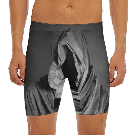 Ghost In The Darkness 3D Print Men's Long Boxer Briefs