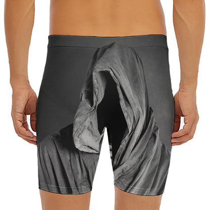 Ghost In The Darkness 3D Print Men's Long Boxer Briefs