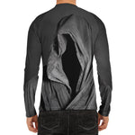 Ghost In The Darkness 3D Print Men's Long Sleeve Rash Guard