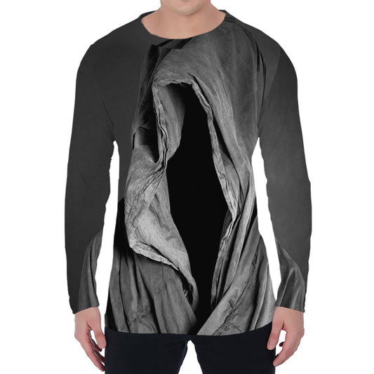 Ghost In The Darkness 3D Print Men's Long Sleeve T-Shirt