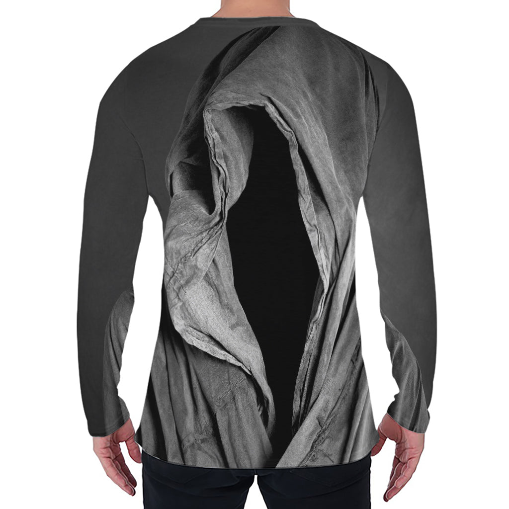 Ghost In The Darkness 3D Print Men's Long Sleeve T-Shirt