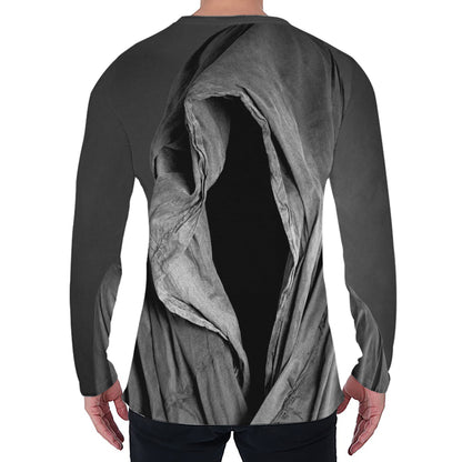 Ghost In The Darkness 3D Print Men's Long Sleeve T-Shirt