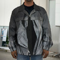 Ghost In The Darkness 3D Print Men's Shirt Jacket