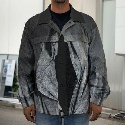 Ghost In The Darkness 3D Print Men's Shirt Jacket