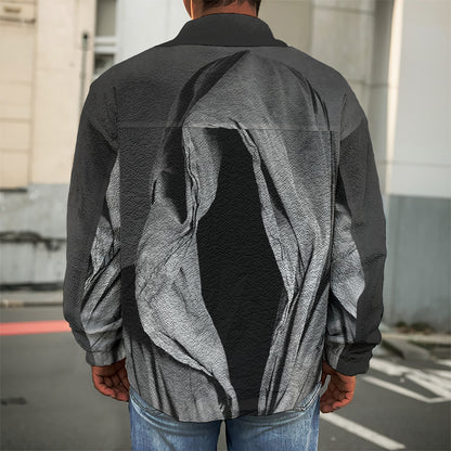 Ghost In The Darkness 3D Print Men's Shirt Jacket