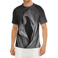 Ghost In The Darkness 3D Print Men's Short Sleeve Rash Guard