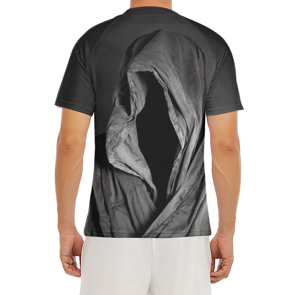 Ghost In The Darkness 3D Print Men's Short Sleeve Rash Guard
