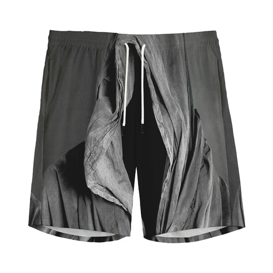 Ghost In The Darkness 3D Print Men's Sports Shorts