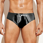 Ghost In The Darkness 3D Print Men's Swim Briefs