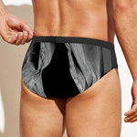 Ghost In The Darkness 3D Print Men's Swim Briefs