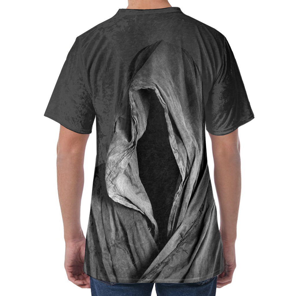 Ghost In The Darkness 3D Print Men's Velvet T-Shirt