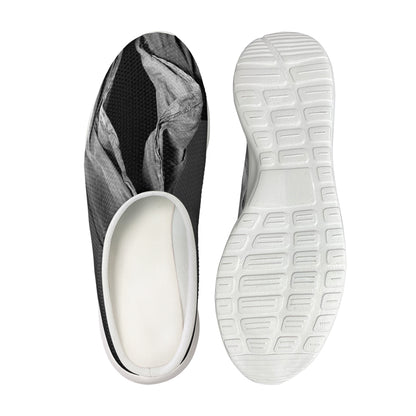 Ghost In The Darkness 3D Print Mesh Casual Shoes