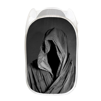 Ghost In The Darkness 3D Print Mesh Laundry Hamper