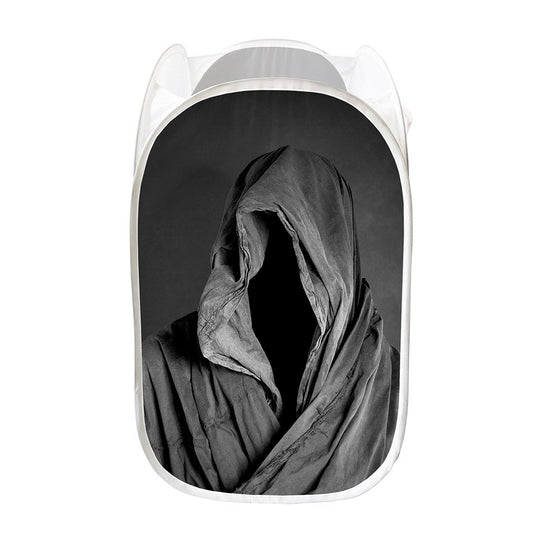 Ghost In The Darkness 3D Print Mesh Laundry Hamper
