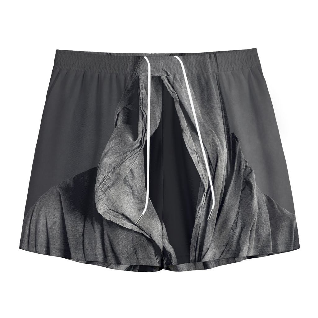 Ghost In The Darkness 3D Print Mesh Shorts