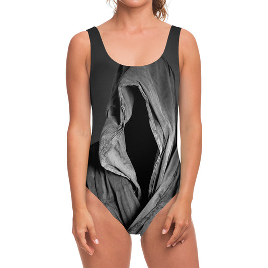 Ghost In The Darkness 3D Print One Piece Swimsuit