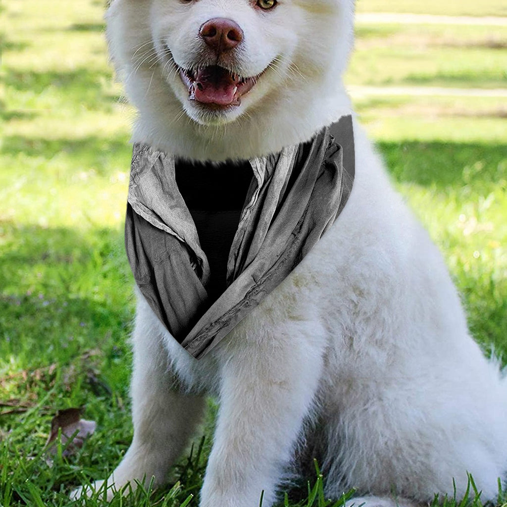 Ghost In The Darkness 3D Print Over The Collar Dog Bandana