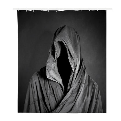 Ghost In The Darkness 3D Print Polyester Shower Curtain